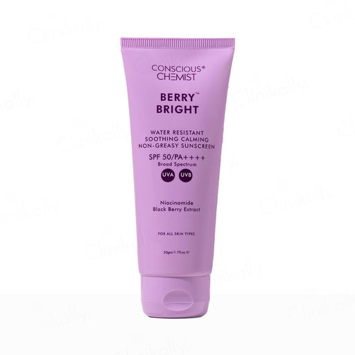 Conscious Chemist Berry Bright Water Resistant Sunscreen SPF 50 PA++++